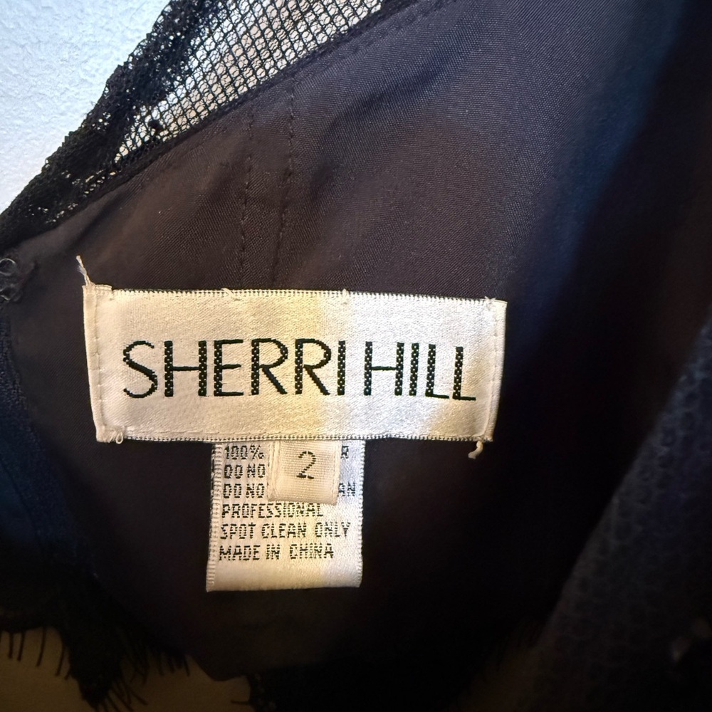 Sherri Hill beaded crop top whimsical - Picture 9 of 10